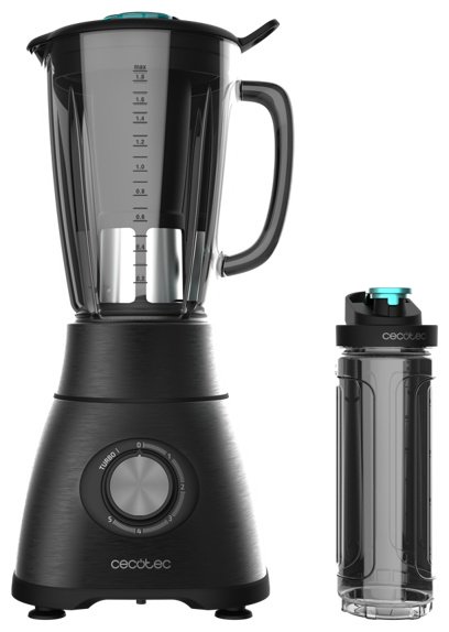 Блендер стационарный Cecotec Power Black Titanium 2500MAX Go черный