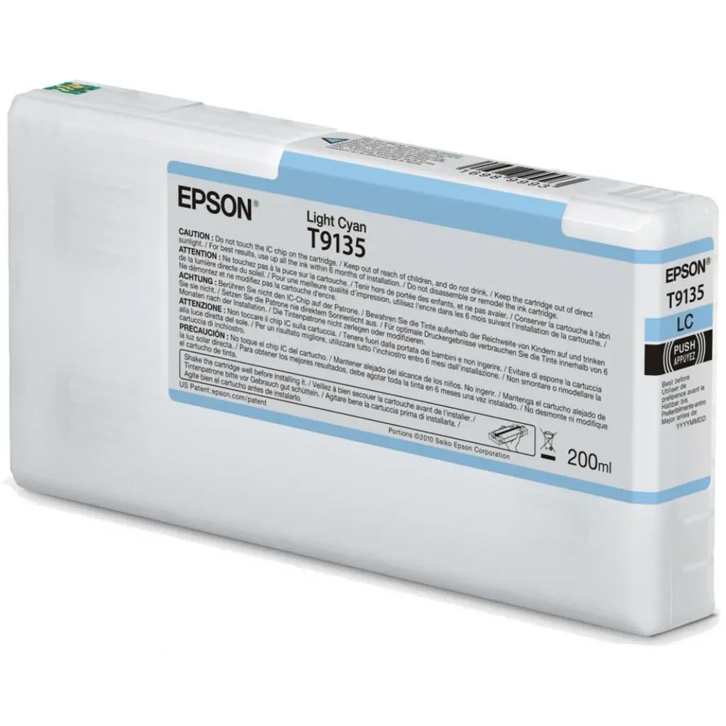 Картридж Epson C13T913500 SC-P5000 200ml Light Cyan светло голубой купить,95901