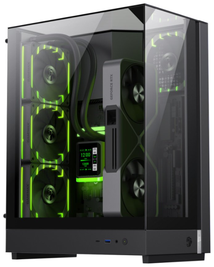 Корпус Game Max T20 черный купить,NaN