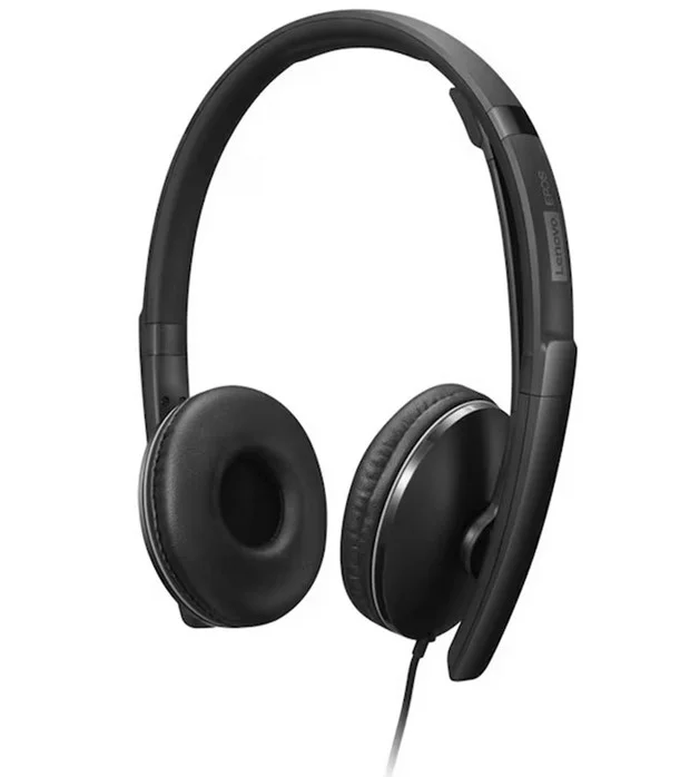 Наушники Lenovo Audio Bo Wired On-Ear Gen 2 4XD1P83425 Black