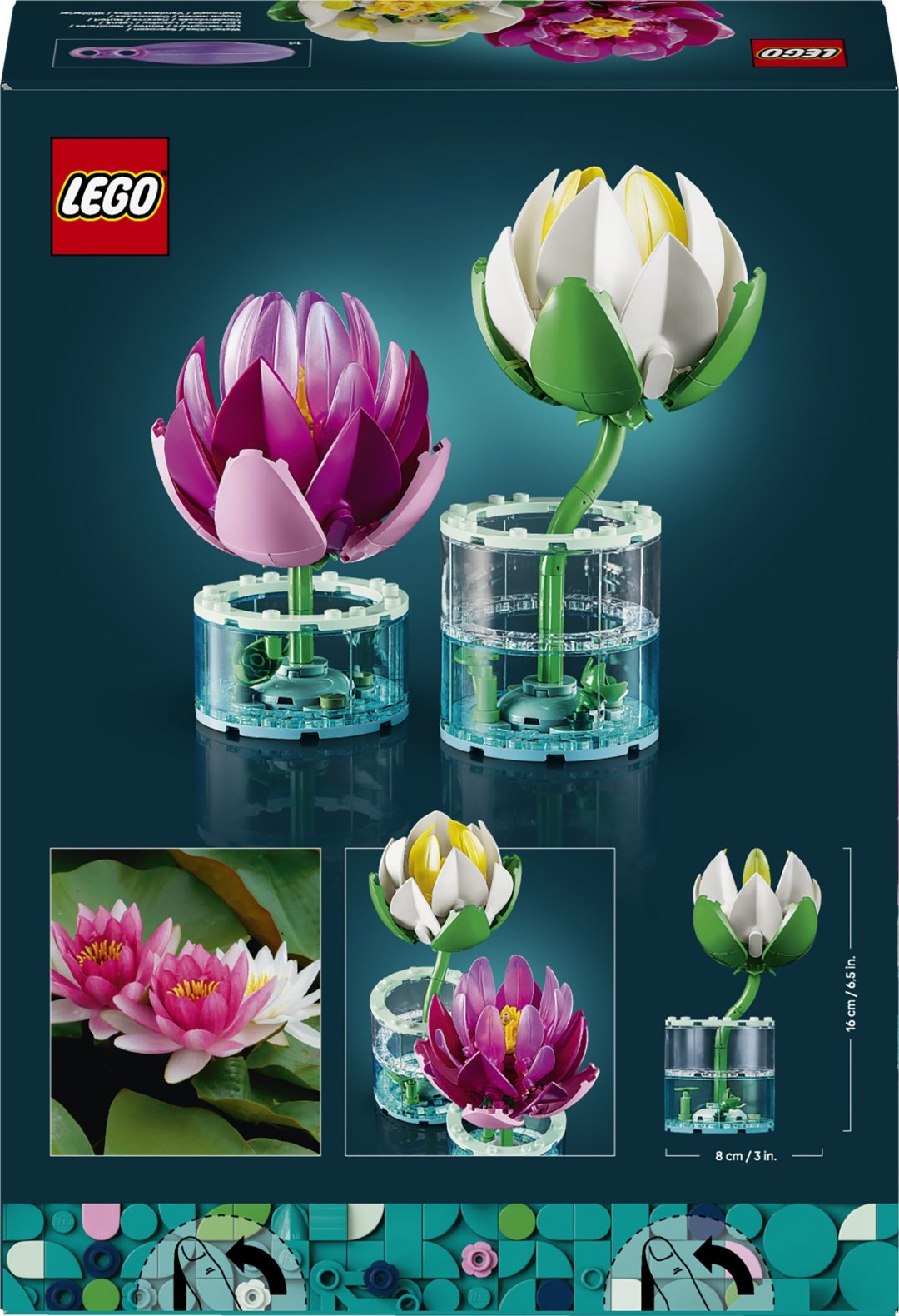 Конструктор LEGO Botanicals 11511, деталей 259 шт