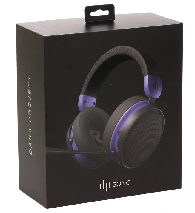 Наушники Dark Project Sono DPP_SONO_WIRED_BLACK Black-Purple купить,NaN