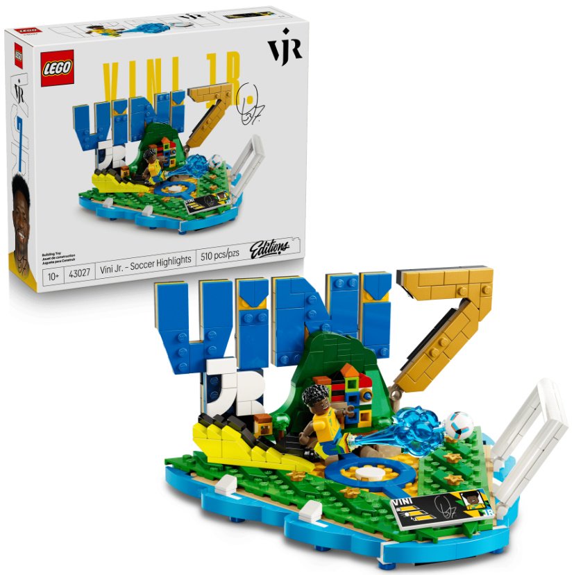 Конструктор LEGO Football Editions Винисиус Жуниор 43027, деталей 510 шт