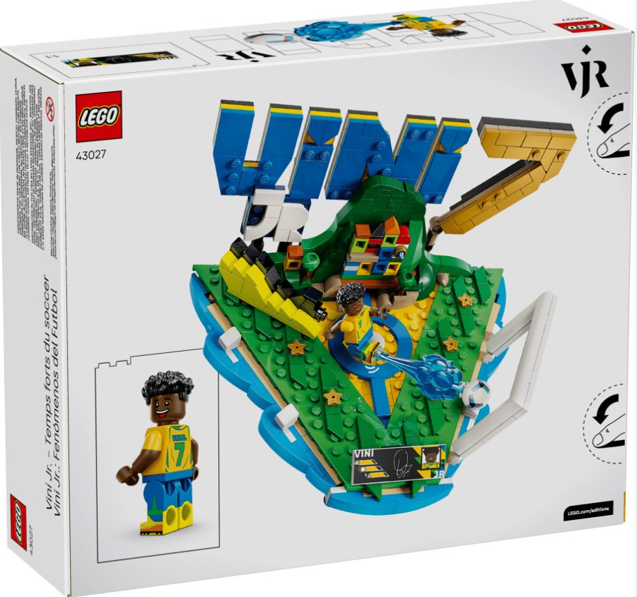 Конструктор LEGO Football Editions Винисиус Жуниор 43027, деталей 510 шт