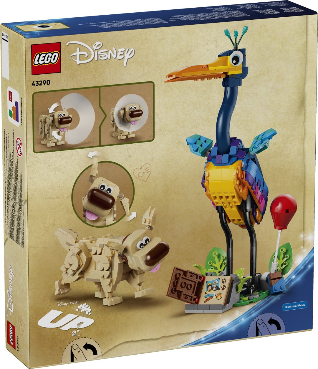 Конструктор LEGO DISNEY CLASSIC 43290, деталей 628 шт