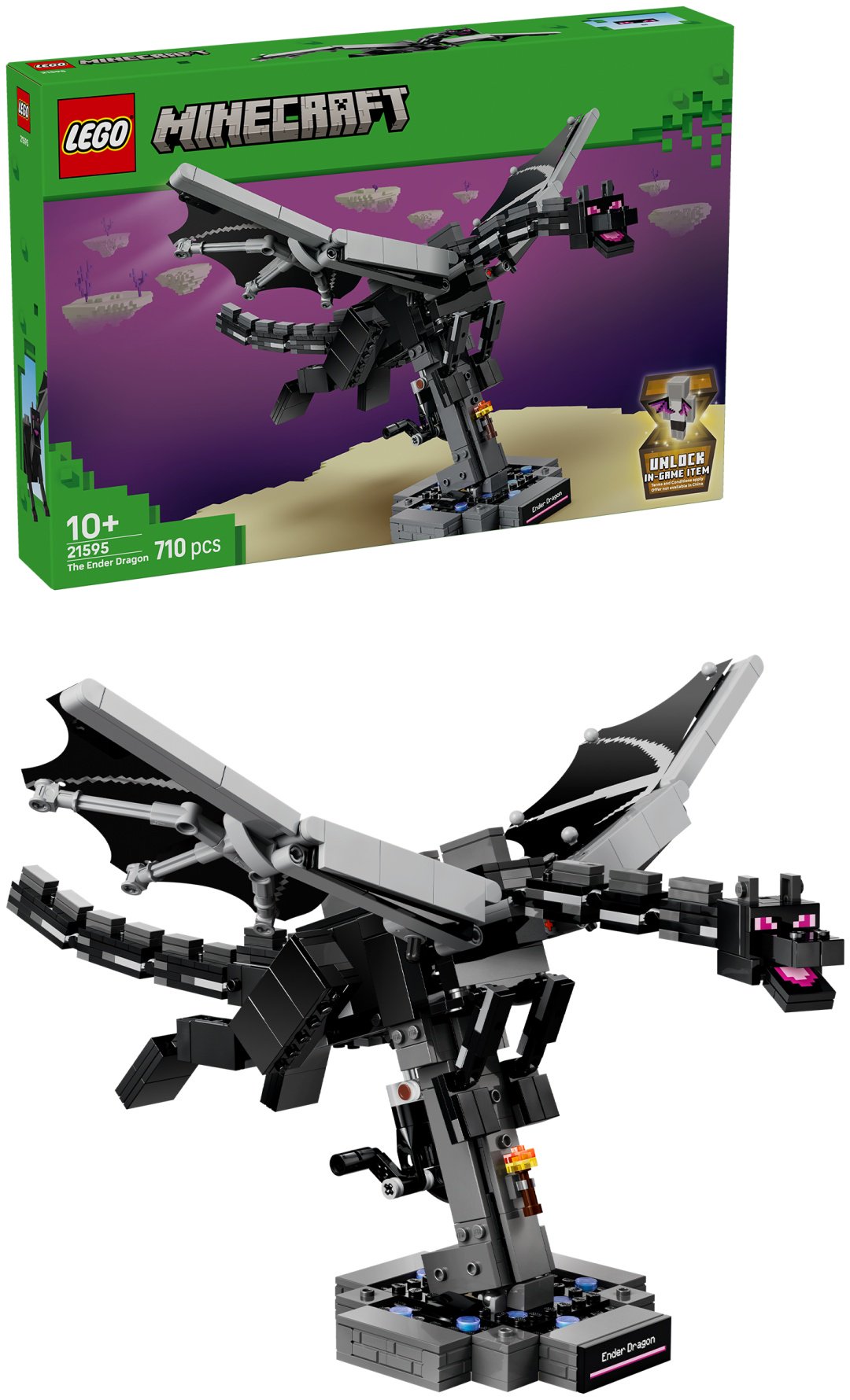 Конструктор LEGO Minecraft 21595, деталей 710 шт