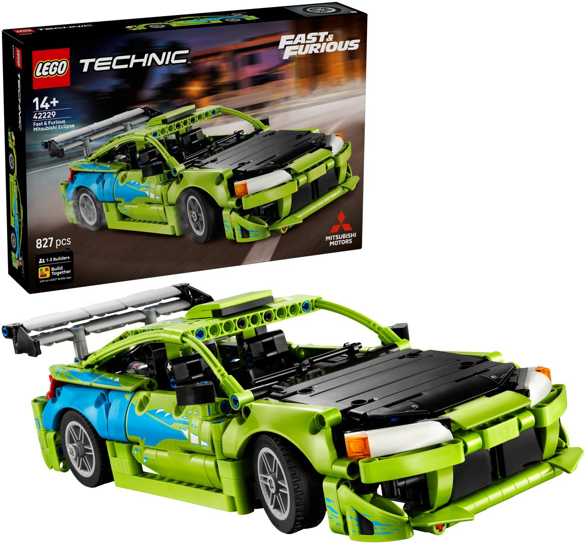 Конструктор LEGO Technic 42229, деталей 827 шт