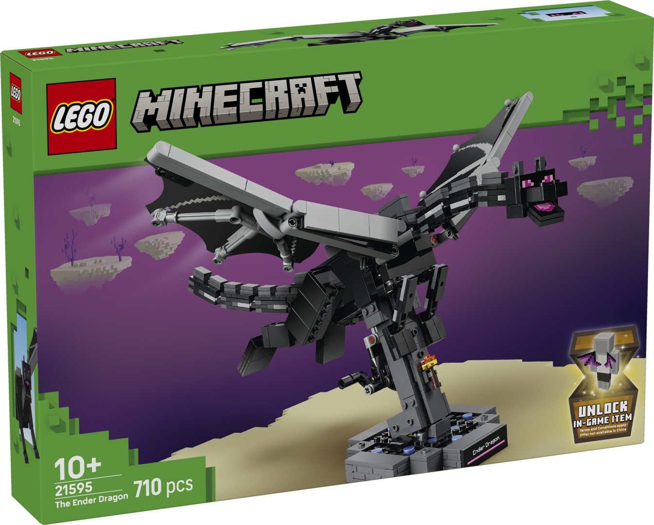 Конструктор LEGO Minecraft 21595, деталей 710 шт