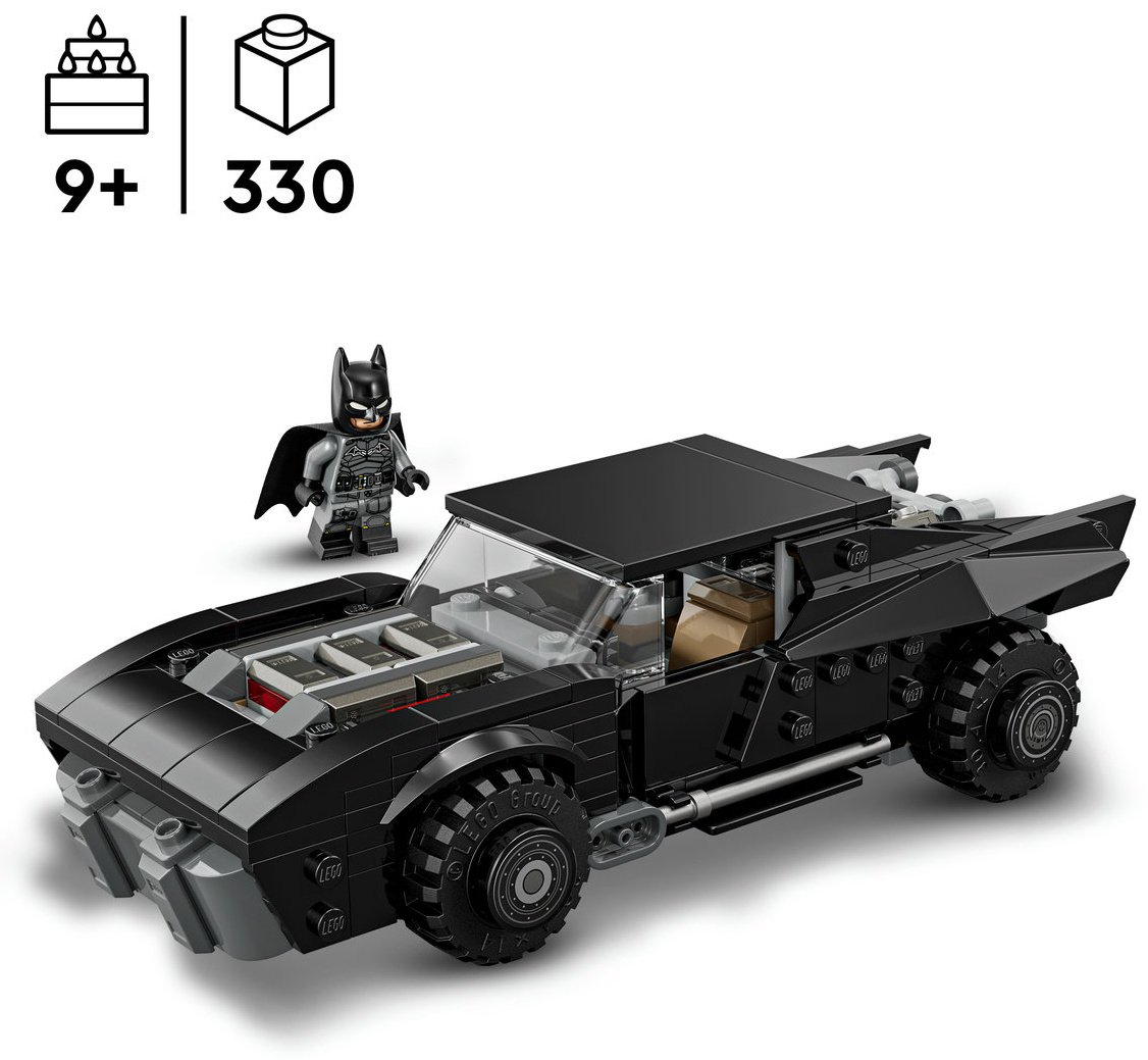 Конструктор LEGO Бэтмобиль Бэтмена 76332, деталей 330 шт