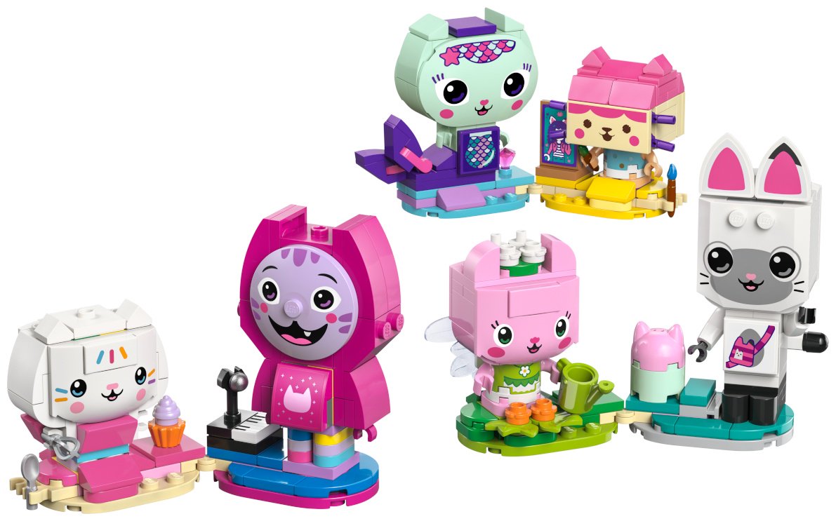 Конструктор LEGO Друзья Габби: кошечки из кубиков 11215, деталей 324 шт