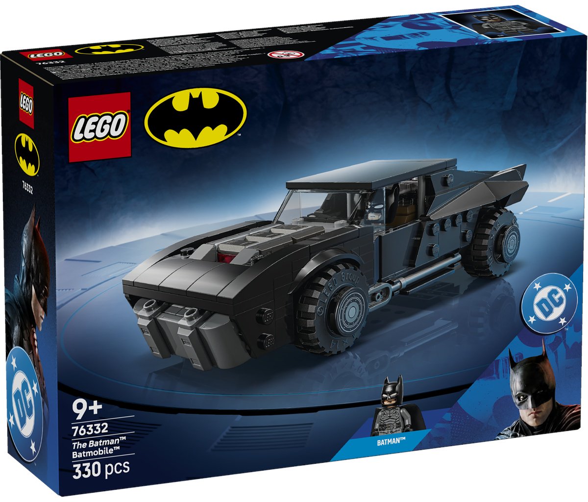 Конструктор LEGO Бэтмобиль Бэтмена 76332, деталей 330 шт