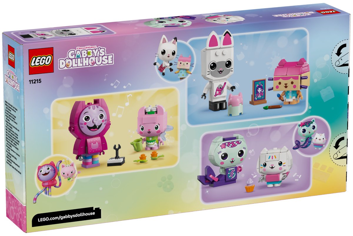Конструктор LEGO Друзья Габби: кошечки из кубиков 11215, деталей 324 шт