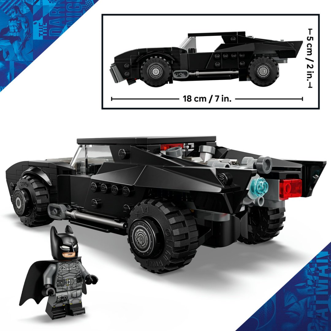 Конструктор LEGO Бэтмобиль Бэтмена 76332, деталей 330 шт купить,NaN