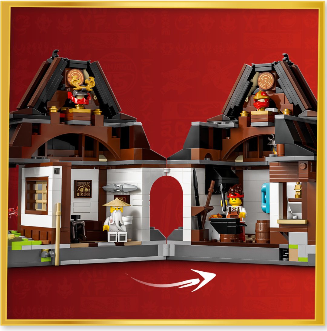 Конструктор LEGO Кузница «Четыре оружия» 71858, деталей 1259 шт