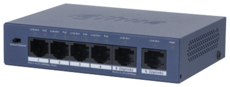 Коммутатор Dahua DH-S3006-4ET-36