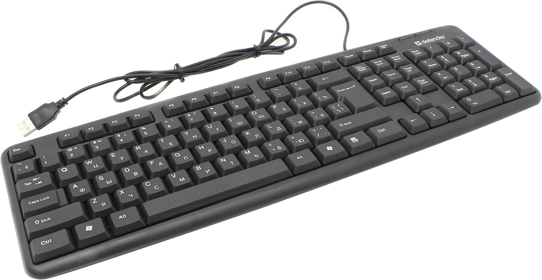 Клавиатура Defender HB-520 черный