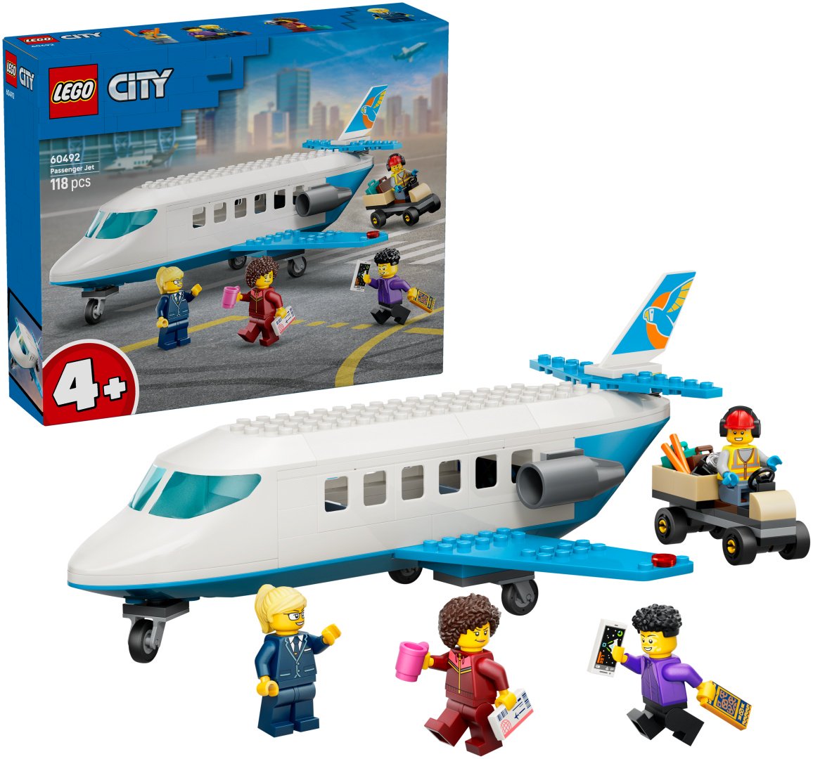 Конструктор LEGO City 60492, деталей 118 шт купить,NaN