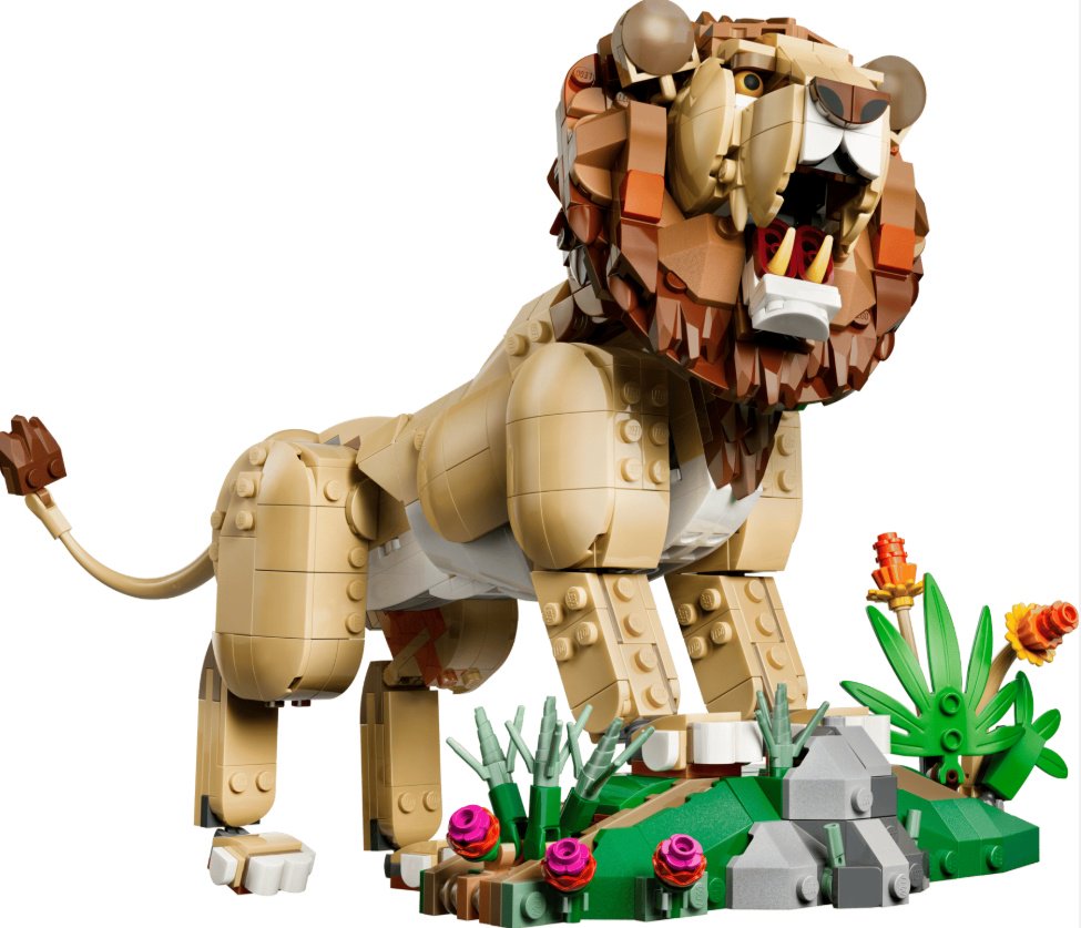 Конструктор LEGO Creator 3в1 лев 31386, деталей 839 шт купить,59906
