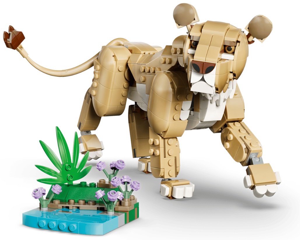 Конструктор LEGO Creator 3в1 лев 31386, деталей 839 шт купить,59906