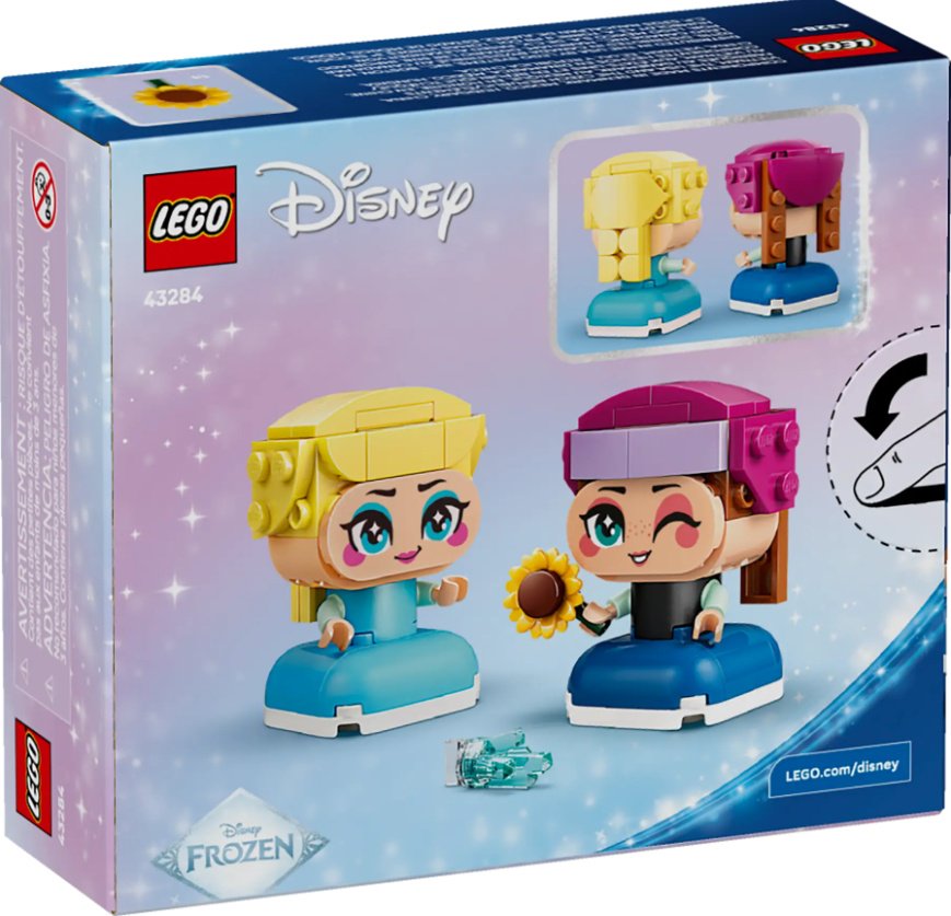 Конструктор LEGO Disney 43284 Мини Анна и Эльза 43284, деталей 65 шт купить,NaN