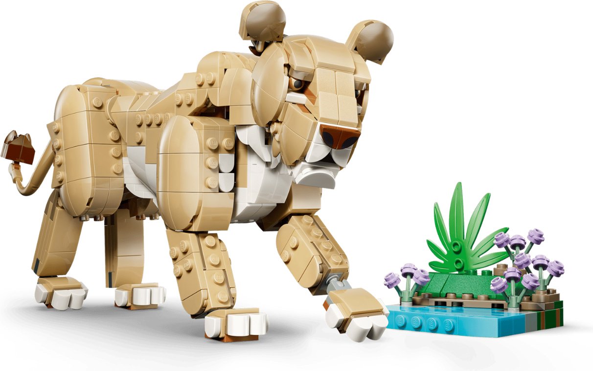 Конструктор LEGO Creator 3в1 лев 31386, деталей 839 шт купить,59906
