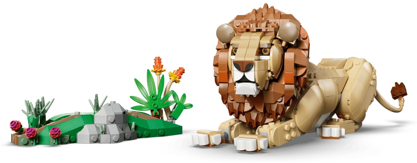 Конструктор LEGO Creator 3в1 лев 31386, деталей 839 шт купить,59906