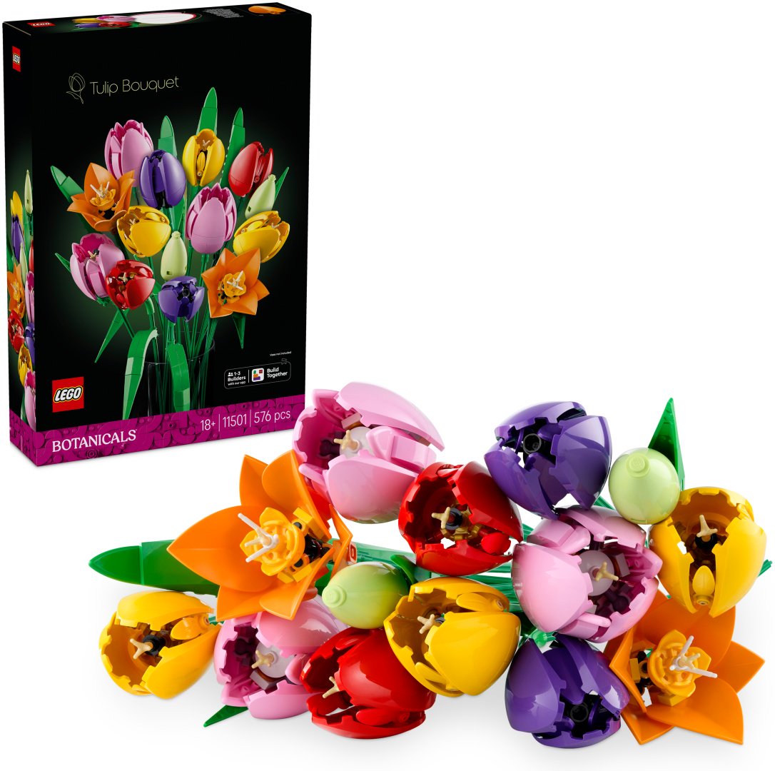 Конструктор LEGO Botanicals 11501, деталей 576 шт