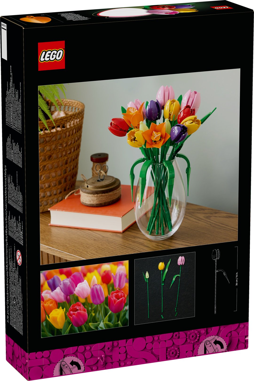 Конструктор LEGO Botanicals 11501, деталей 576 шт