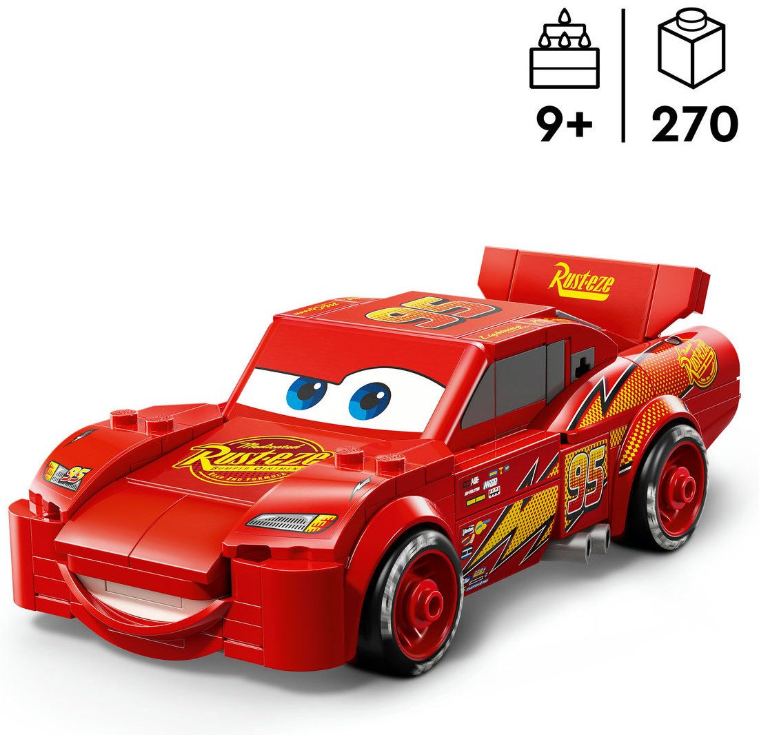 Конструктор LEGO Молния Маккуин 77255, деталей 270 шт
