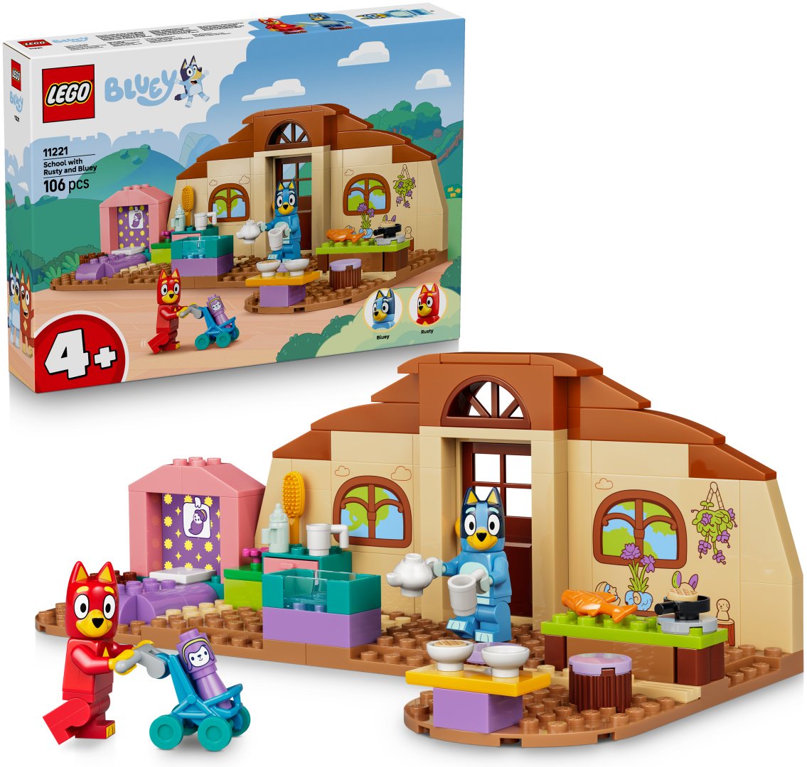 Конструктор LEGO Bluey 11221, деталей 106 шт