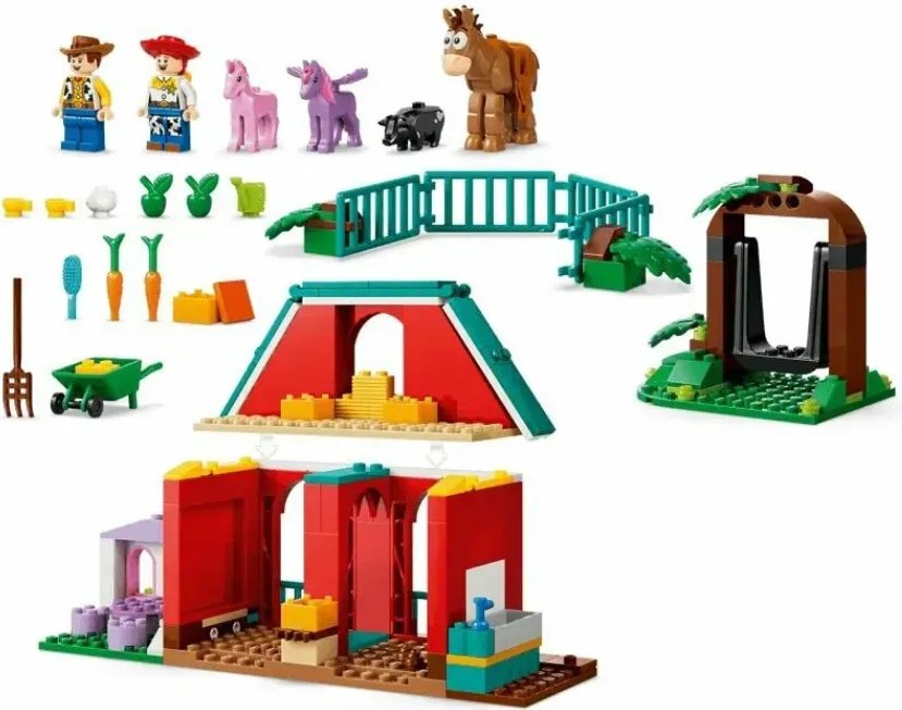 Конструктор LEGO Конструктор LEGO DISNEY Конюшня Блэйза 43304 43304, деталей 209 шт
