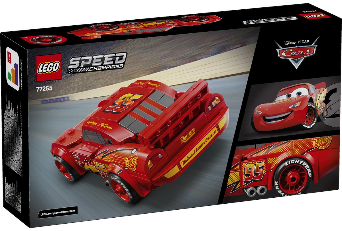 Конструктор LEGO Молния Маккуин 77255, деталей 270 шт