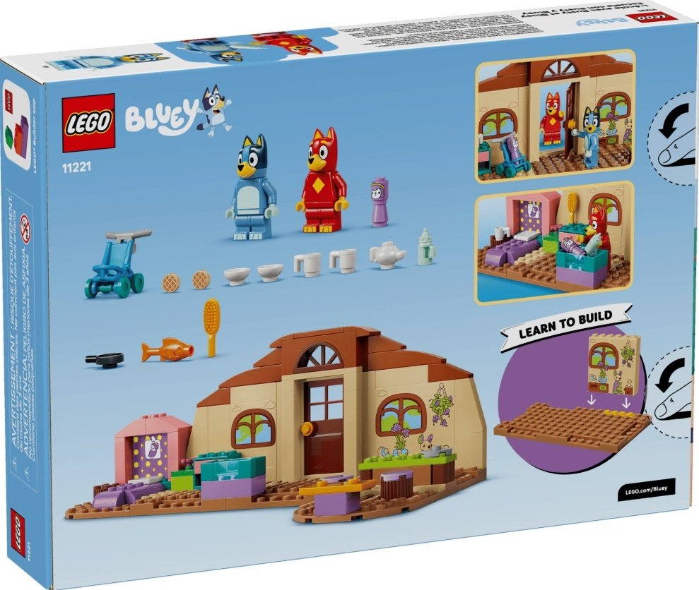 Конструктор LEGO Bluey 11221, деталей 106 шт