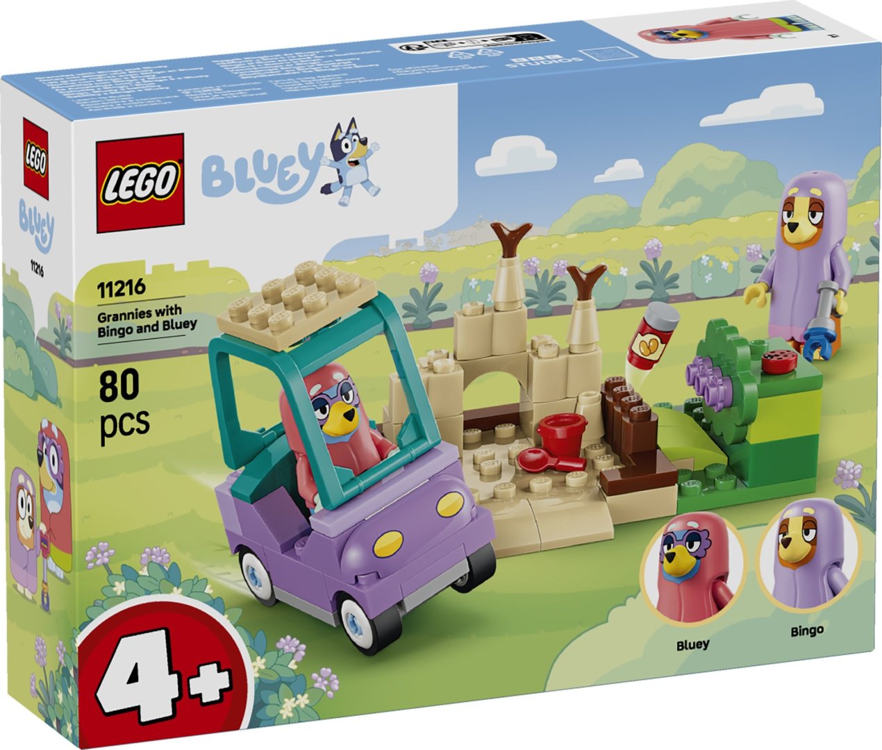 Конструктор LEGO Bluey 11216, деталей 80 шт