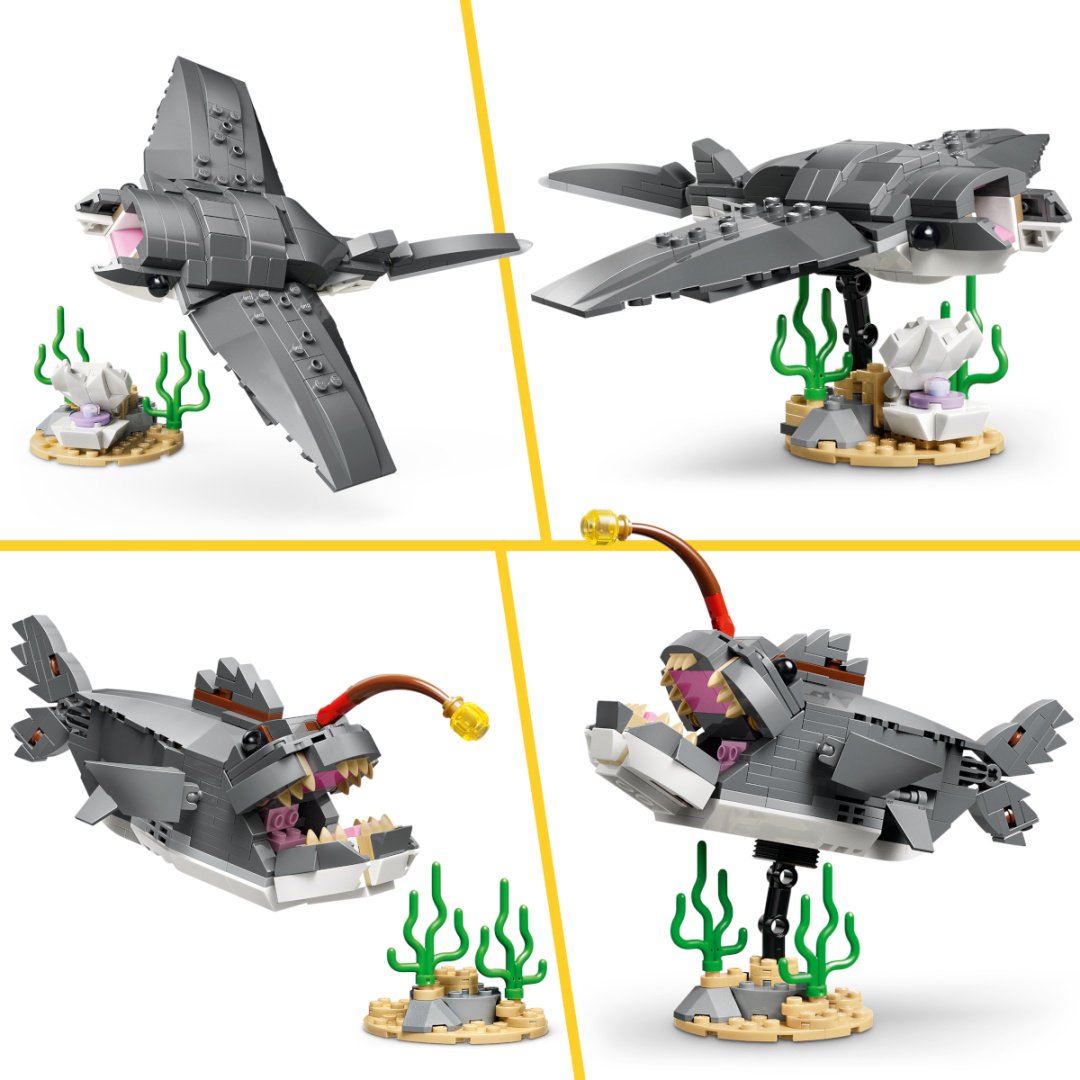 Конструктор LEGO Злобная акула и сундук с сокровищами 31381, деталей 379 шт купить,26109