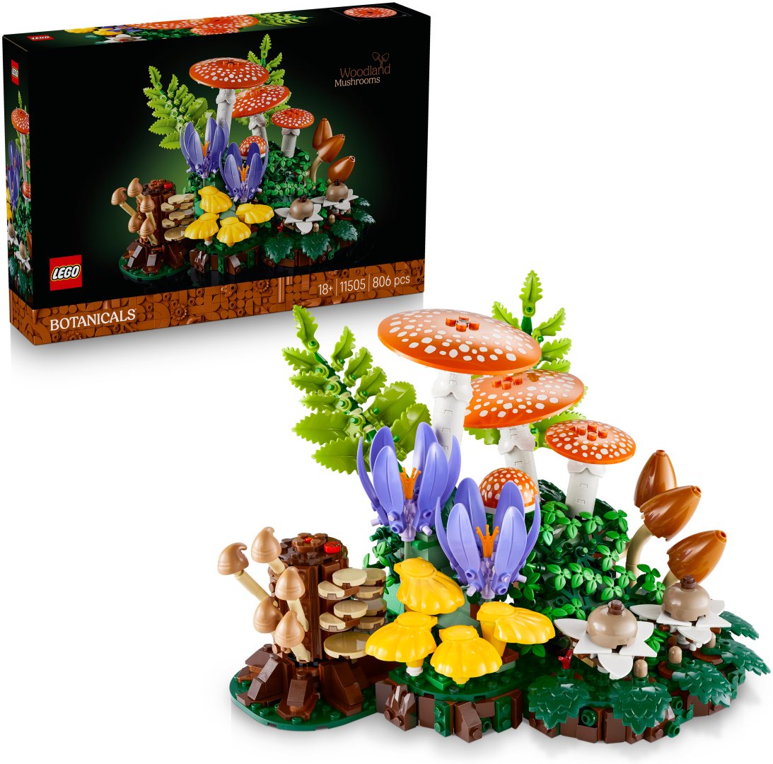 Конструктор LEGO The Botanical Collection 11505, деталей 806 шт