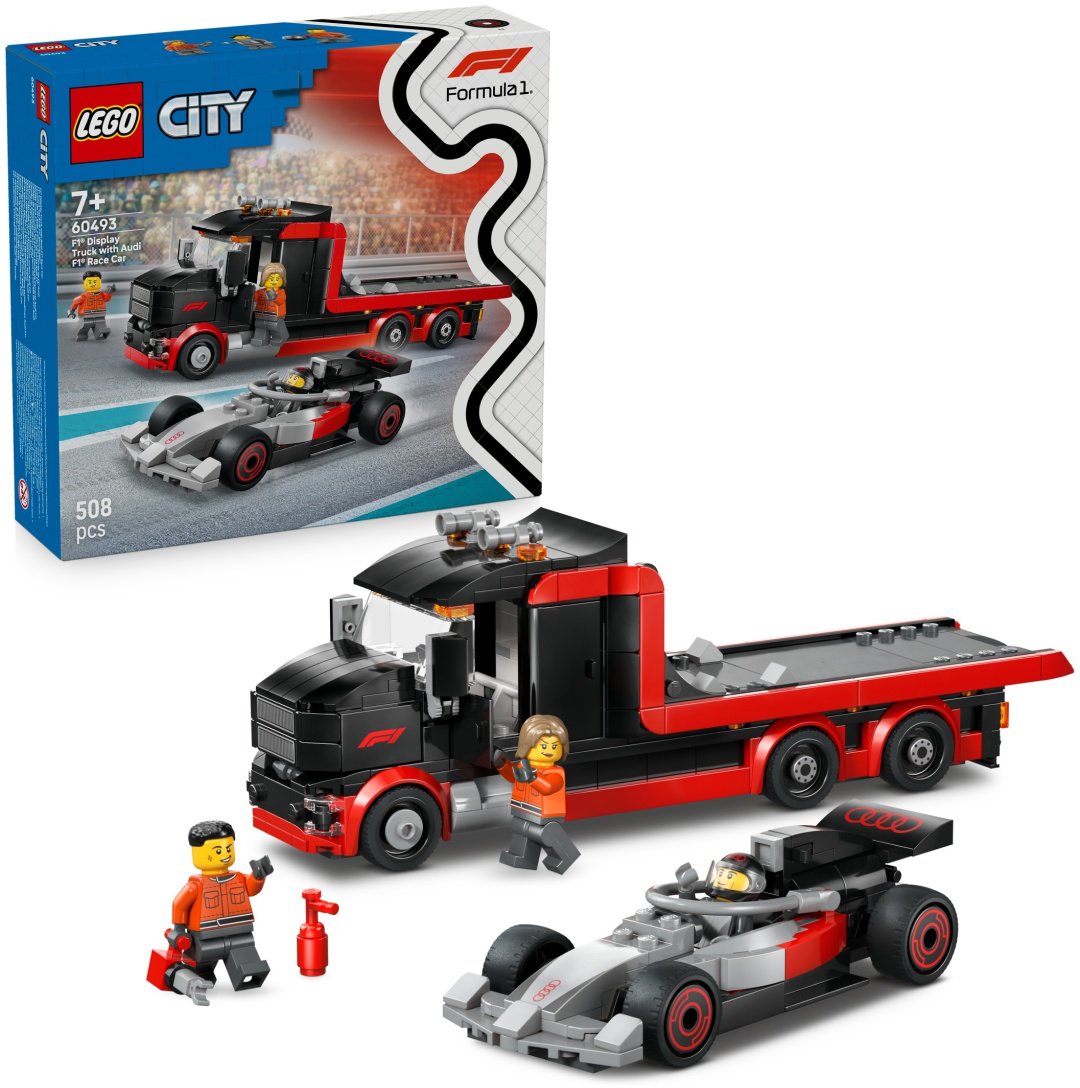 Конструктор LEGO CITY FORMULA 1 60493, деталей 508 шт