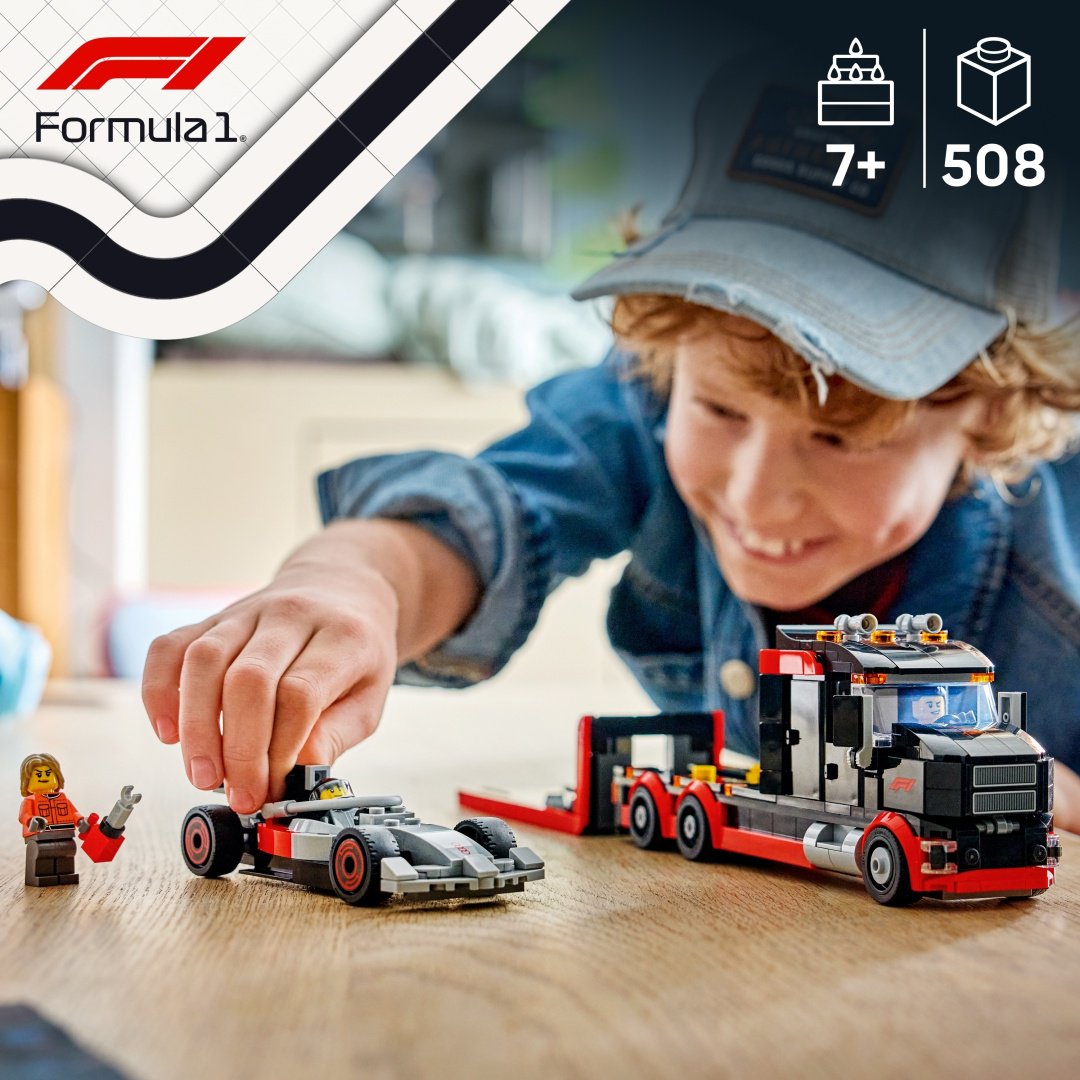 Конструктор LEGO CITY FORMULA 1 60493, деталей 508 шт