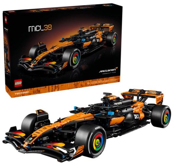 Конструктор LEGO Автомобиль McLaren MCL39 F1 42228, деталей 1675 шт