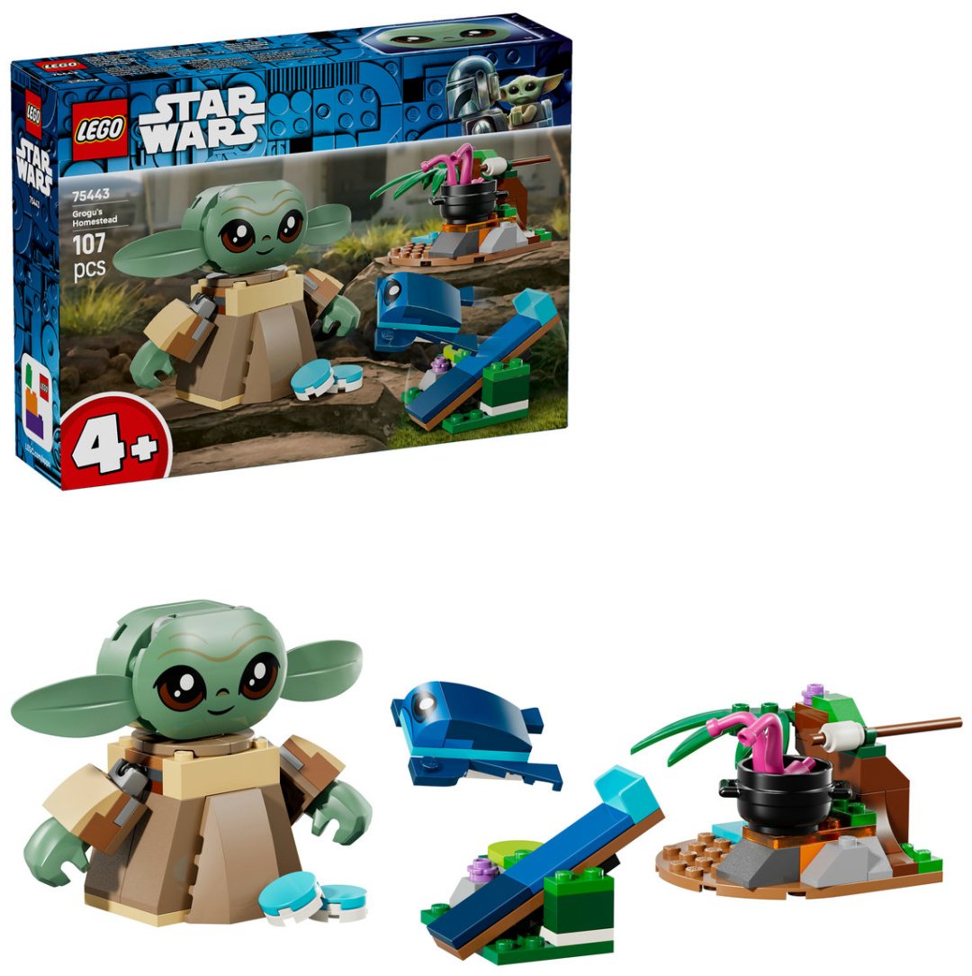 Конструктор LEGO Дом Грогу Star Wars 75443, деталей 107 шт