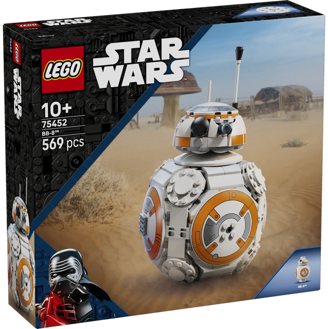 Конструктор LEGO Астромеханический дроид BB-8 Star Wars 75452, деталей 569 шт