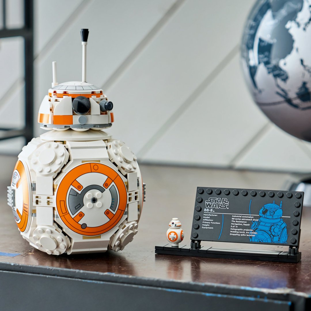 Конструктор LEGO Астромеханический дроид BB-8 Star Wars 75452, деталей 569 шт