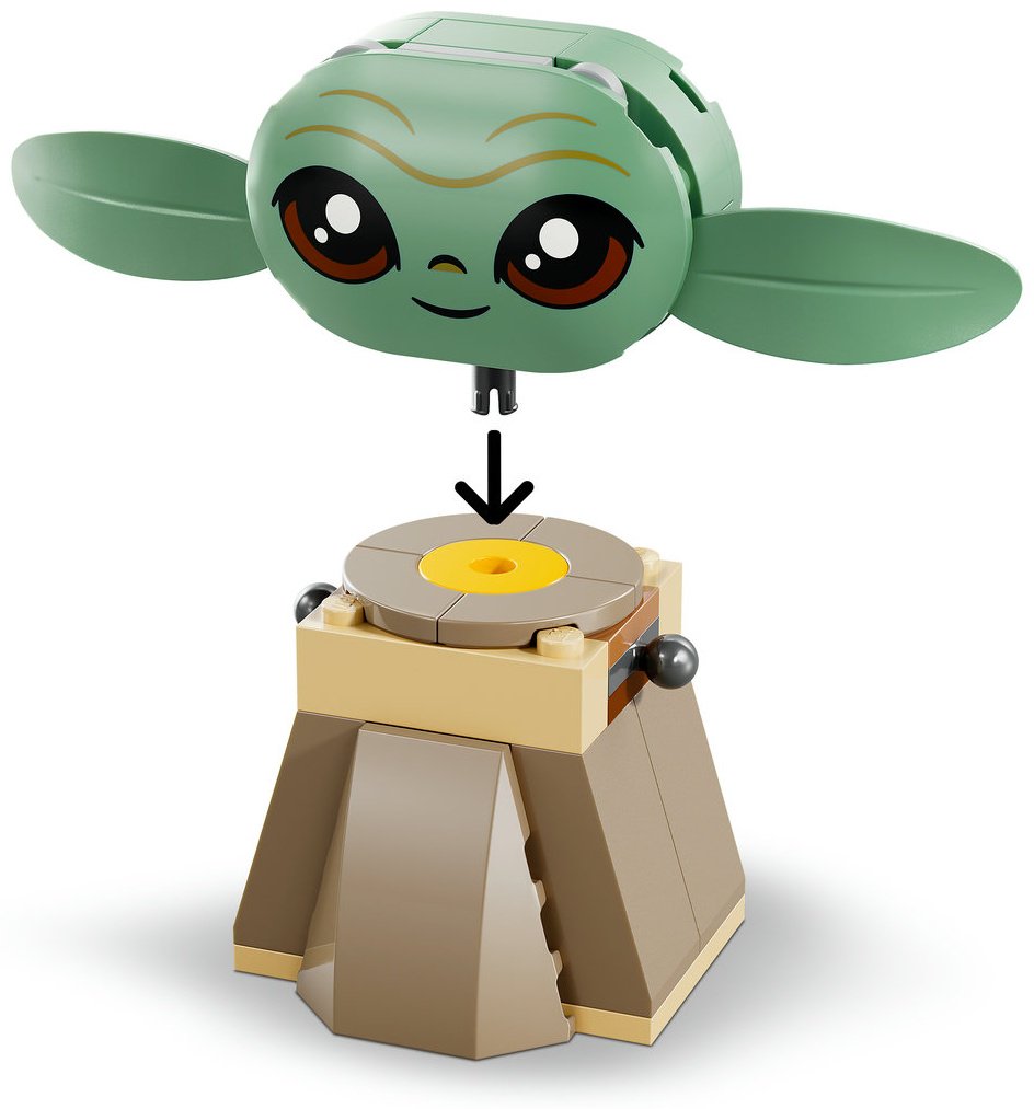 Конструктор LEGO Дом Грогу Star Wars 75443, деталей 107 шт