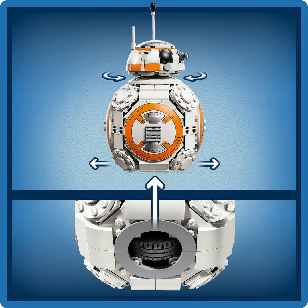 Конструктор LEGO Астромеханический дроид BB-8 Star Wars 75452, деталей 569 шт купить,72191