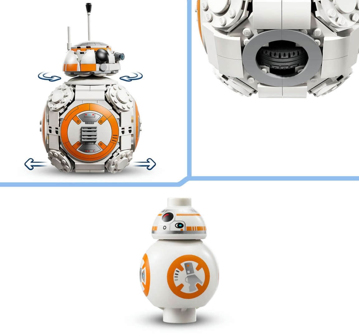 Конструктор LEGO Астромеханический дроид BB-8 Star Wars 75452, деталей 569 шт купить,72191