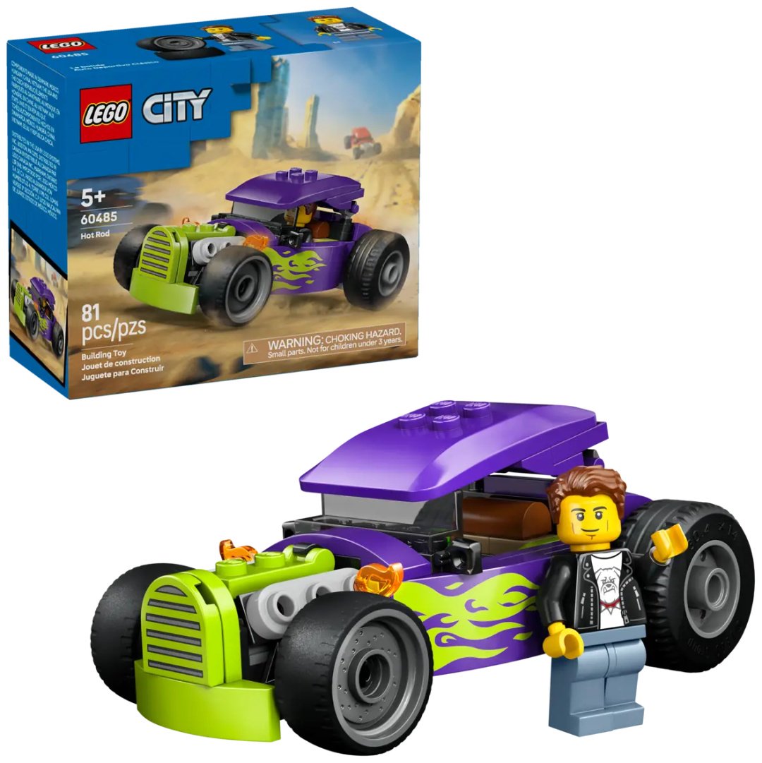 Конструктор LEGO City, Гоночный автомобиль 60485, деталей 81 шт купить,NaN