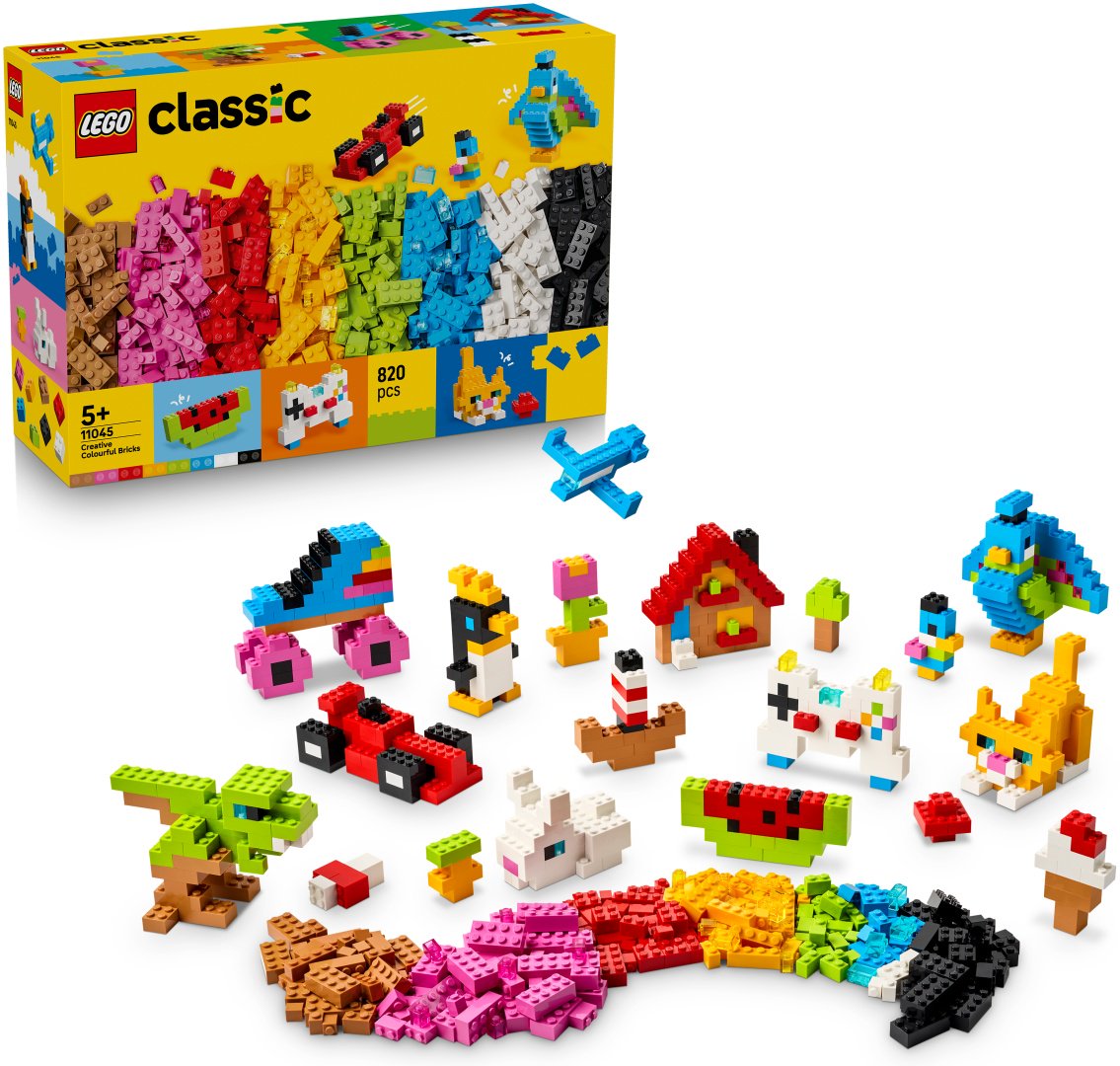 Конструктор LEGO classic 11045, деталей 820 шт