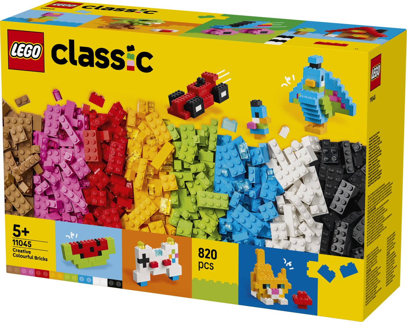 Конструктор LEGO classic 11045, деталей 820 шт