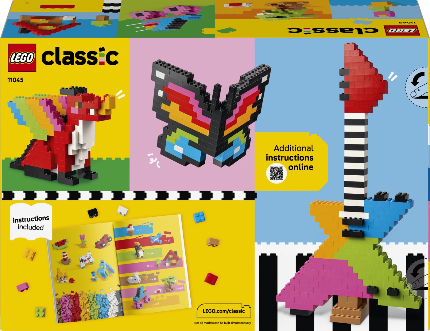 Конструктор LEGO classic 11045, деталей 820 шт