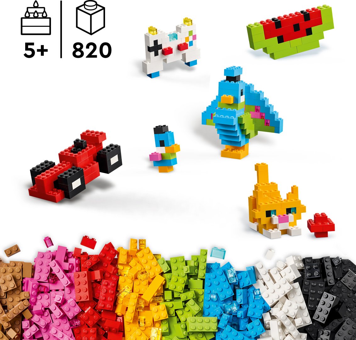 Конструктор LEGO classic 11045, деталей 820 шт